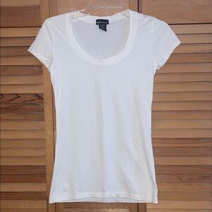 Not Rated Classic White Short Sleeve Tee